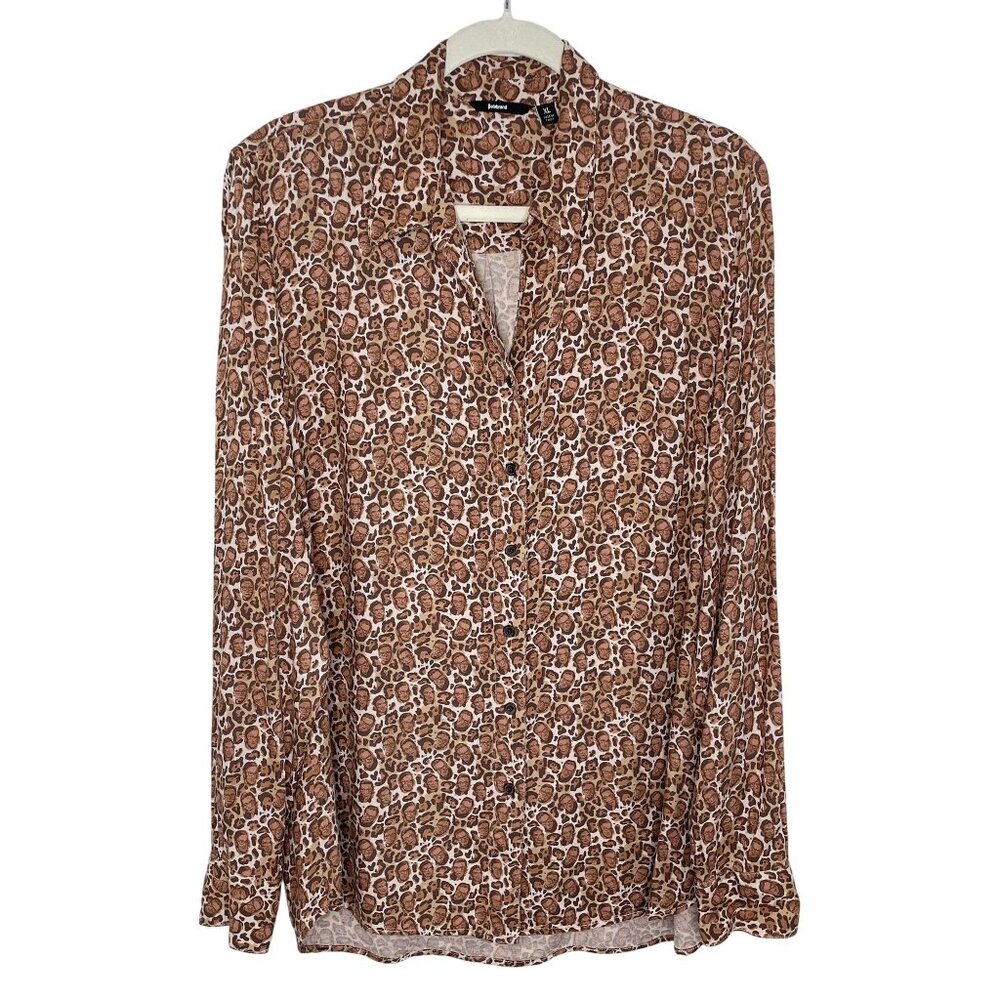 Betabrand Ruth Bader Gisburg Print Button Down To… - image 2